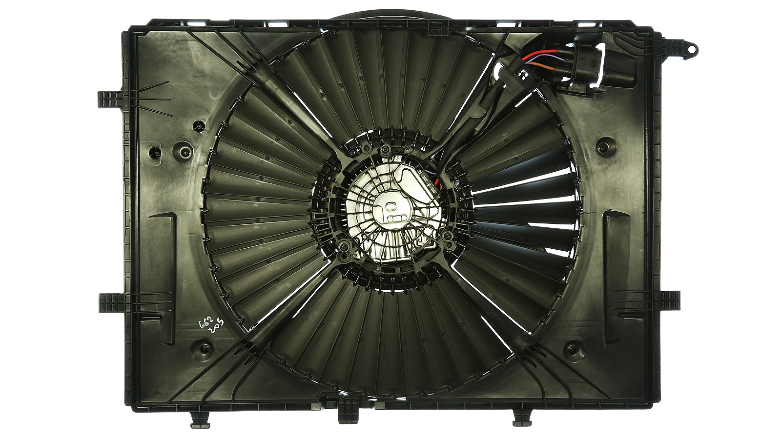 Wentylator chłodnicy Mercedes E-klasa W213 2016-2018 Oryginał