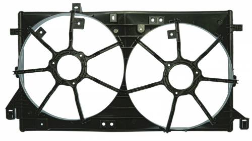 Obudowa wentylatorów chłodnicy Mazda 3 2008-2013