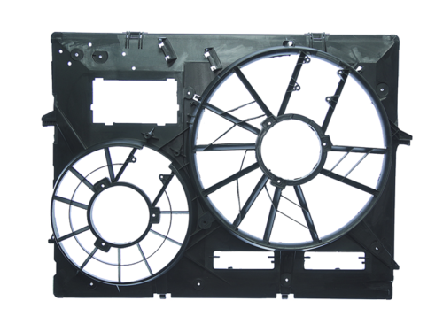 Obudowa wentylatorów chłodnicy Audi Q7 2005-2010