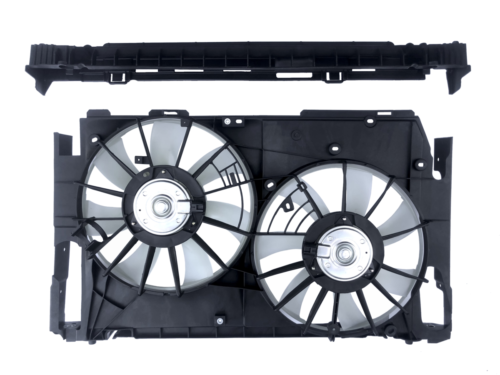 Wentylator chłodnicy + mocowanie chłodnicy Toyota RAV4 2005-2013