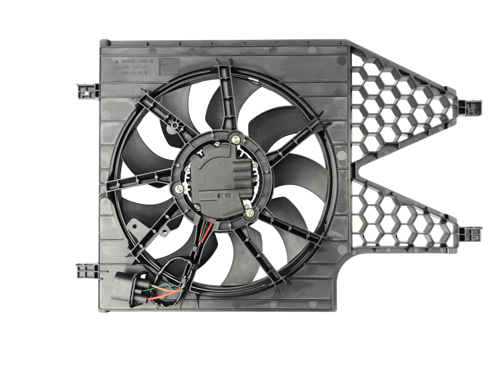 Uszkodzony wentylator chłodnicy