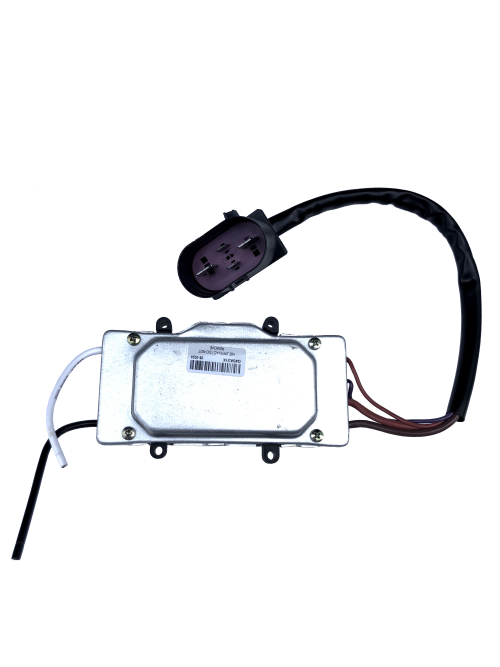 Moduł sterownik wentylatora chłodnicy Audi Q7 4L 2005-2015 prawy 1137328172