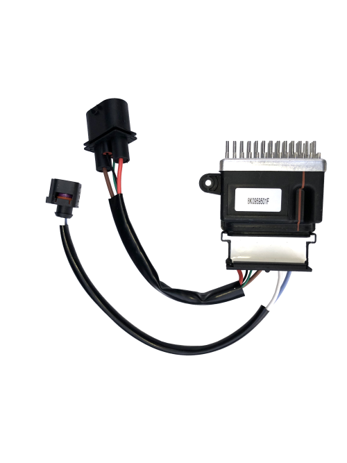 Moduł sterujący sterownik wentylatora chłodnicy Audi A4 B8 2007-2016 8K0910501F 8K0959501E